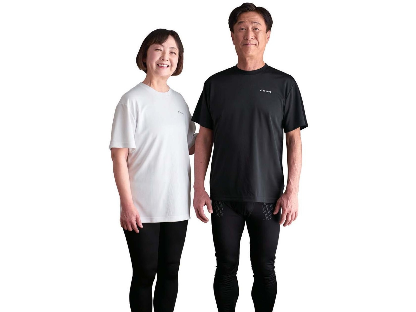 リライブシャツα 丸首Tシャツ　白　Sサイズ リライブシャツαプリントタイプ丸ネック ｜ ドコデモ