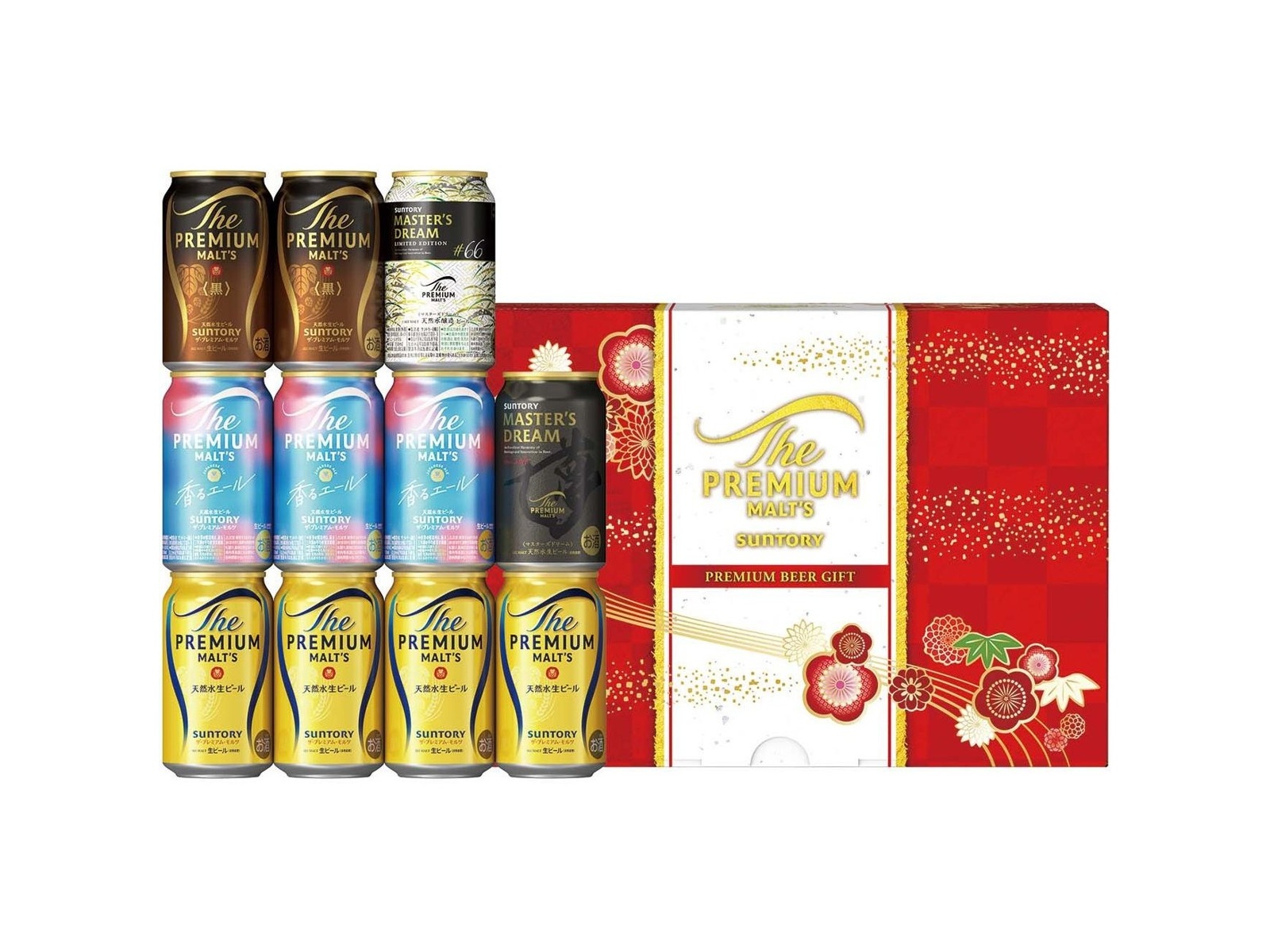 サントリー ザ・プレミアム・モルツ2025冬限定5種セット 1箱