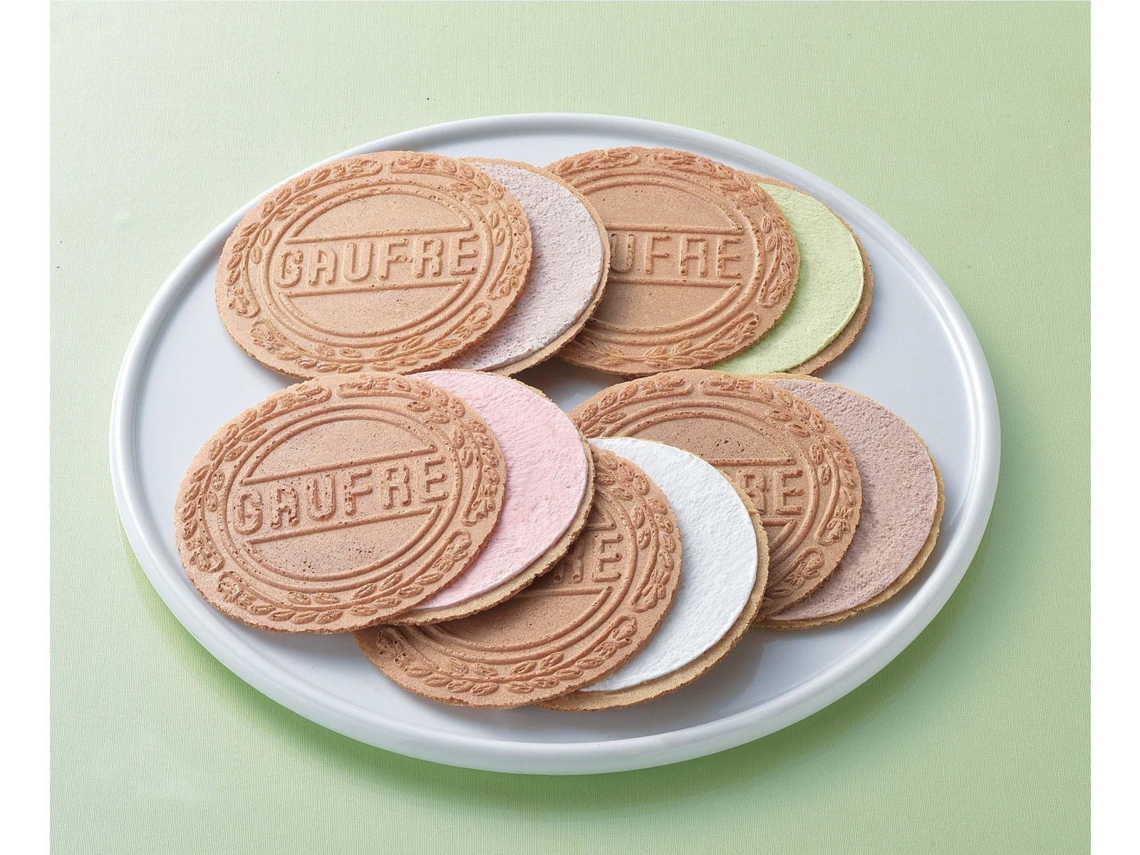 神戸風月堂 大阪・関西万博ミニゴーフル 1セット（6枚×3缶入